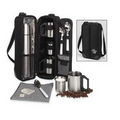 Coffee Tote Set for Two - Black